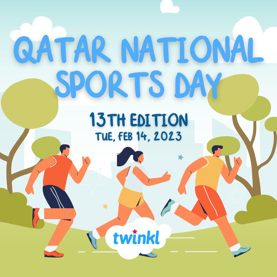 Your day sport. Sports Day. Sport Day. Qatar National Sport Day logo. Sports Day postar.